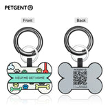 QR Code Personalized Collar