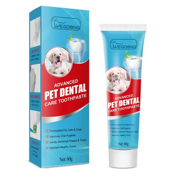 1~5PCS 60g Pet Enzymatic Toothpaste For Dogs