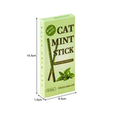 6PCS Natural Cat Mint Sticks Cat Catnip Chews Toys