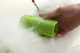 Silicone Hollow Rubber Dog Hair Brush Remover